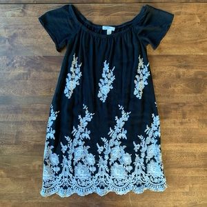 Dainty Hooligan Black Off The Shoulder Dress
